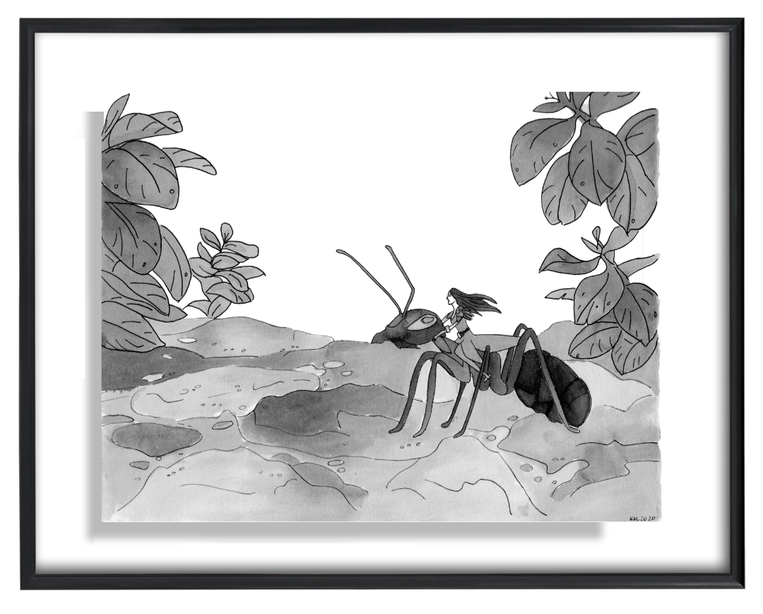 Hand Drawn Print