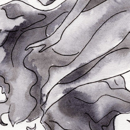 Flame Print, close-up of the artwork