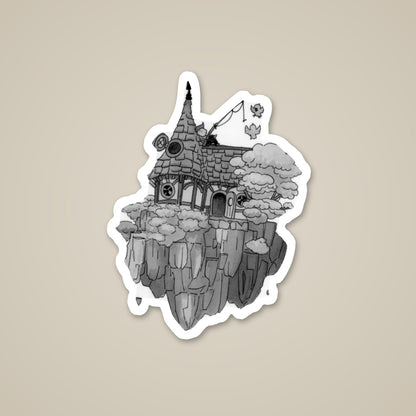Float Sticker, die-cut vinyl sticker