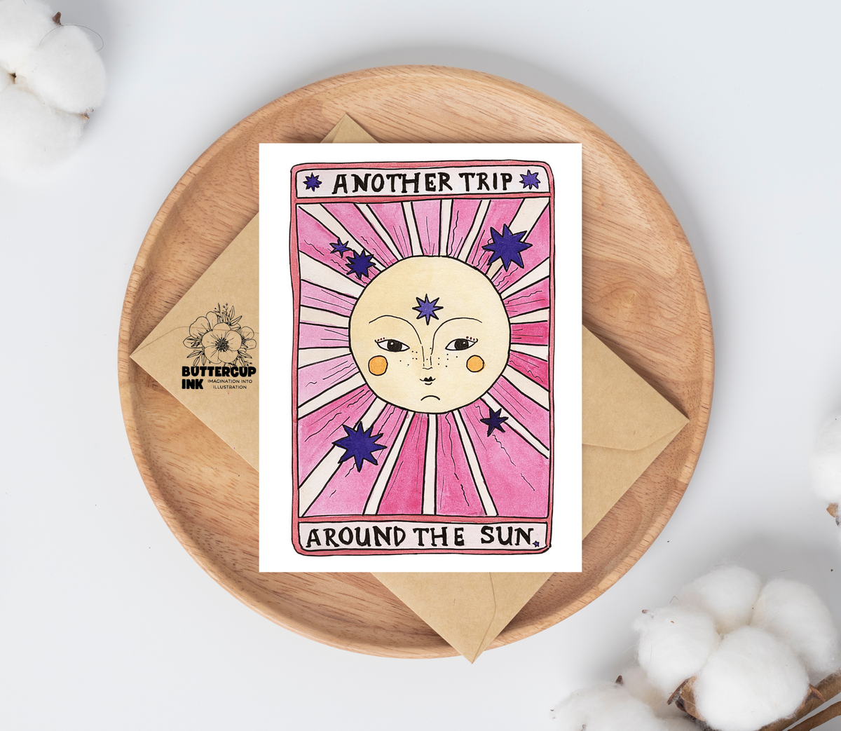Another trip around the sun greeting card