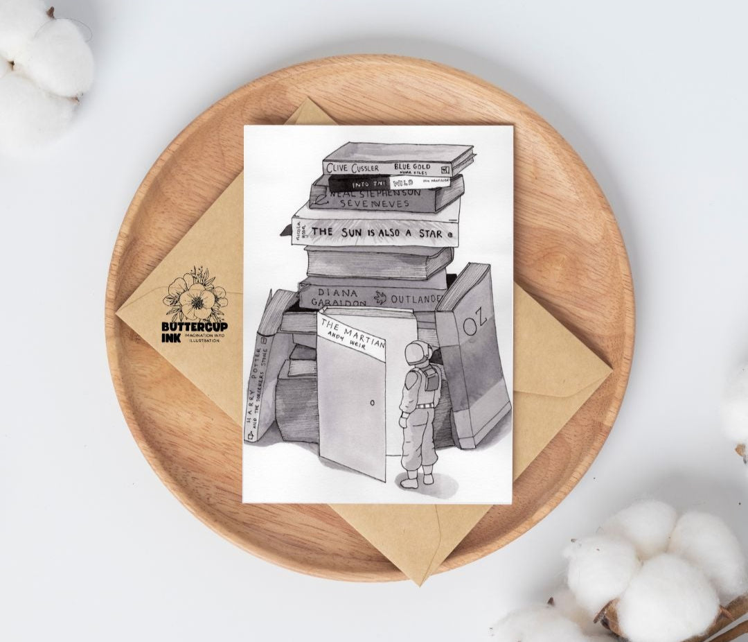 Escape greeting card