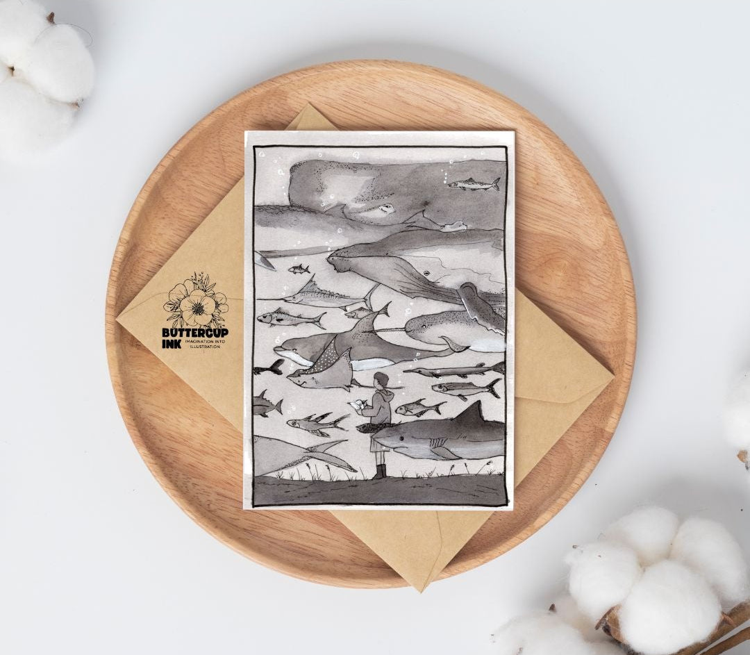 Field Notes greeting card