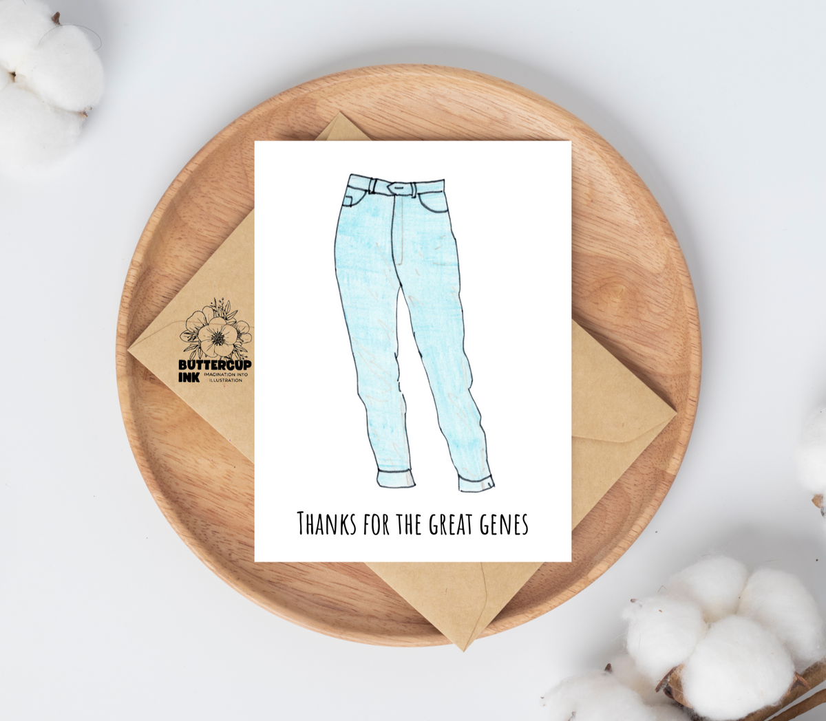 Great Genes greeting card