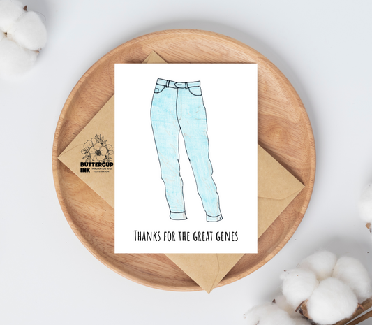 Great Genes greeting card