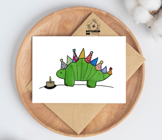Party Hats greeting card