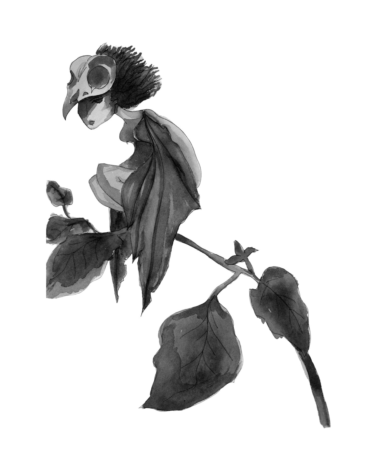 Nocturna art print, unframed