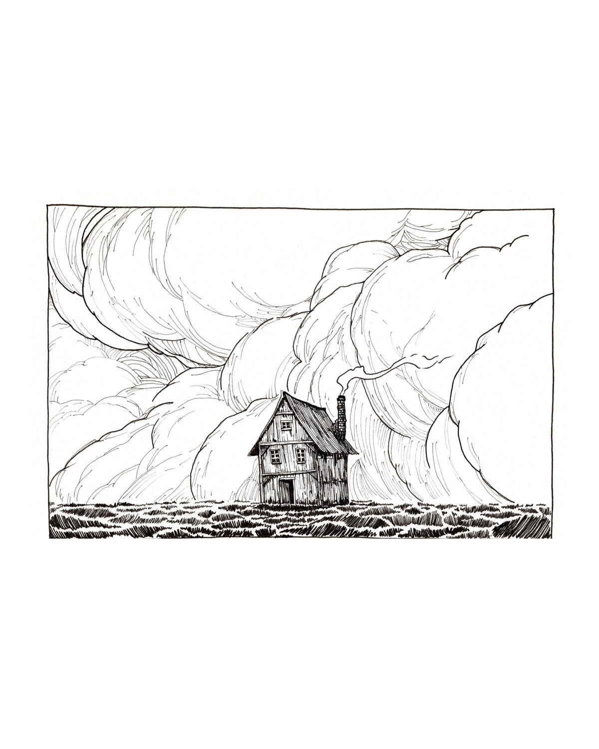 Come In Print, unframed