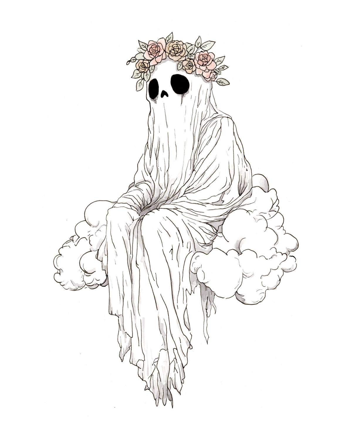 Forget-Me-Not Print, unframed