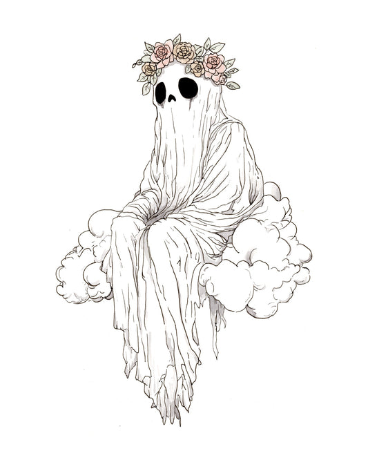 Forget-Me-Not Print, unframed