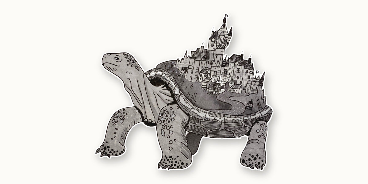 Turtle sticker